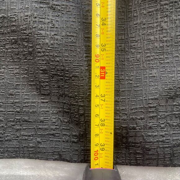 Elie Tahari Dress 12 Black Matelasse Cocktail Wool Textured Sweetheart Cocktail - Picture 9 of 14